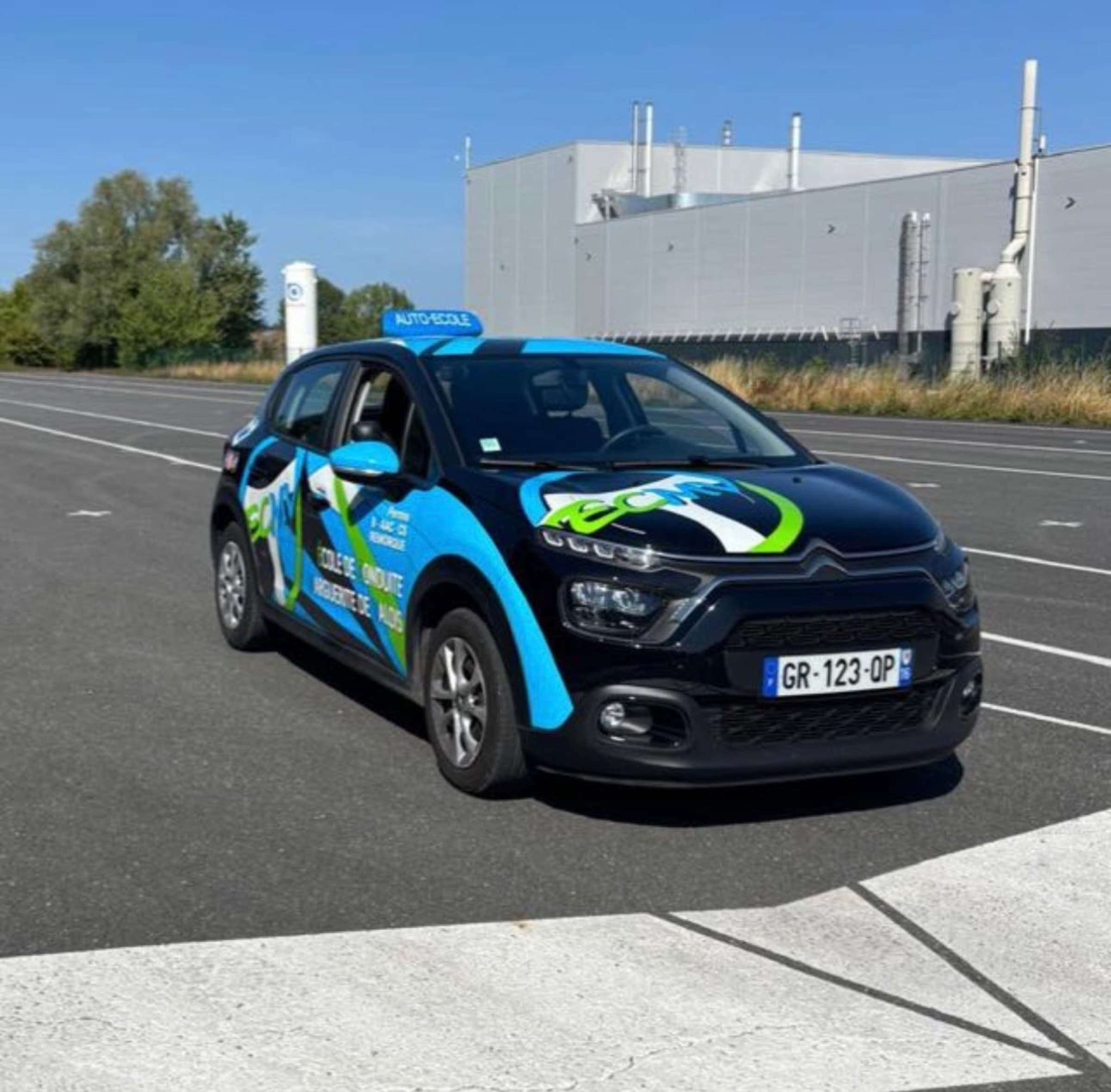 Conduite accompagnée en voiture ECMV