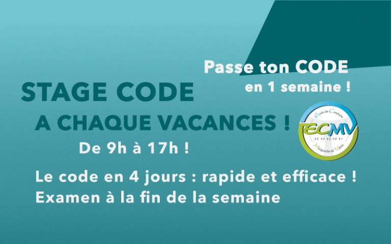 stage code angouleme